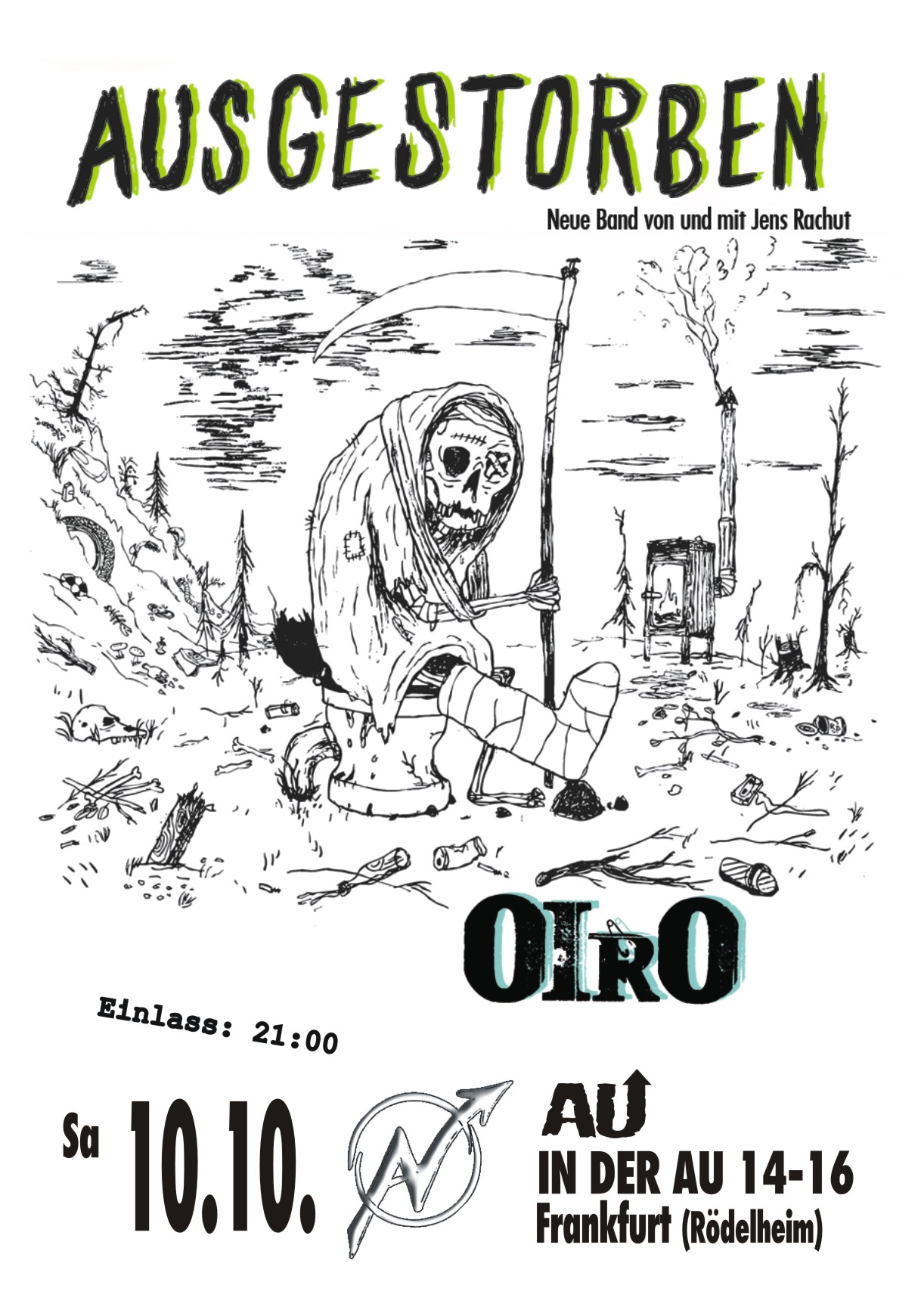 AUSGESTORBEN + OIRO