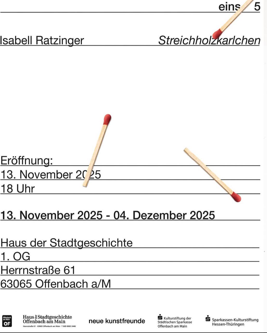 Streichholzkarlchen (by Isabell Ratzinger)