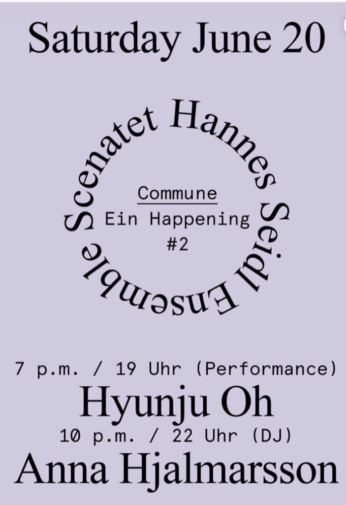 Hannes Seidl: Commune. Ein Happening