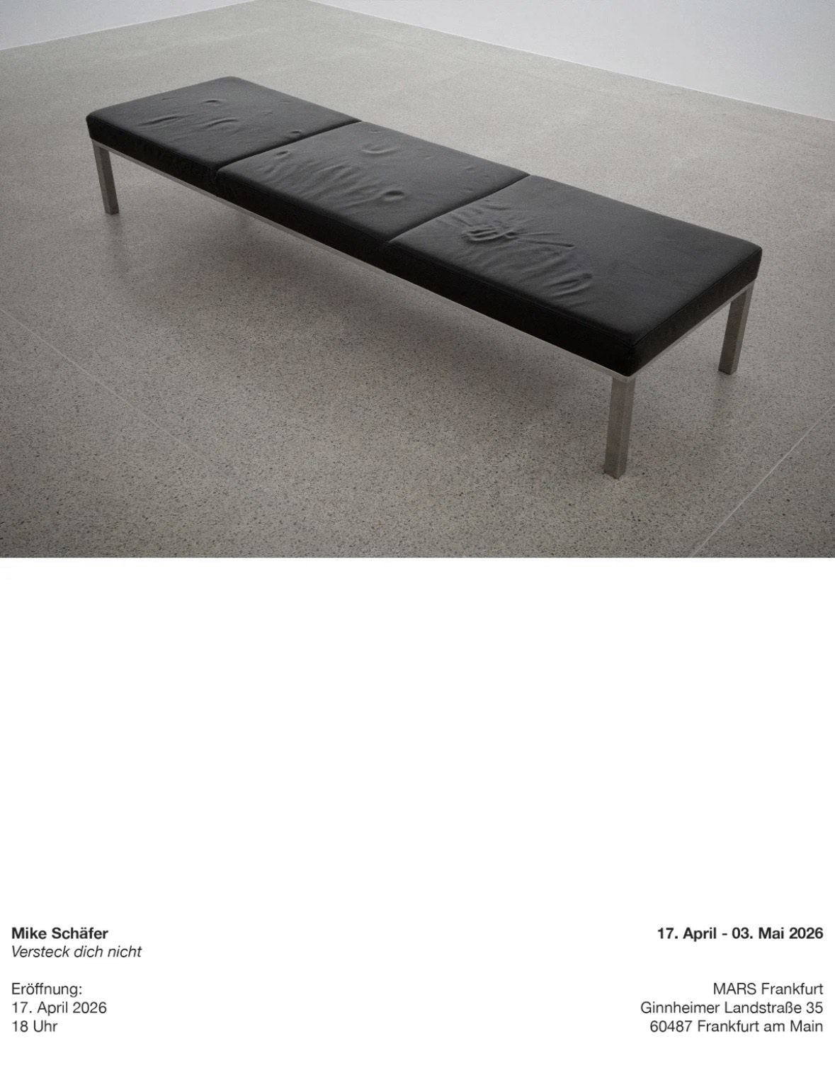 Mike Schäfer: “Versteck dich nicht”