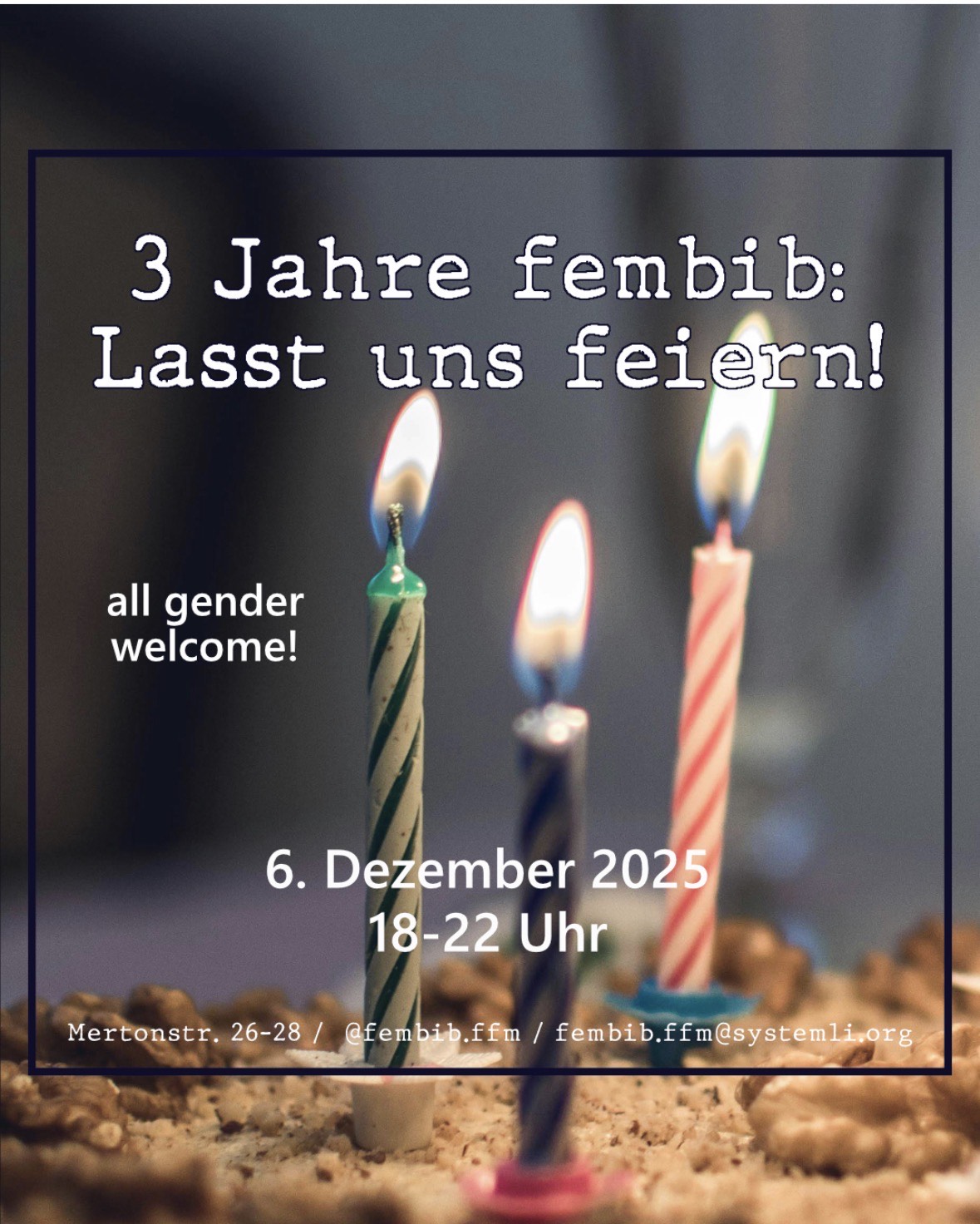3 Jahre Fembib