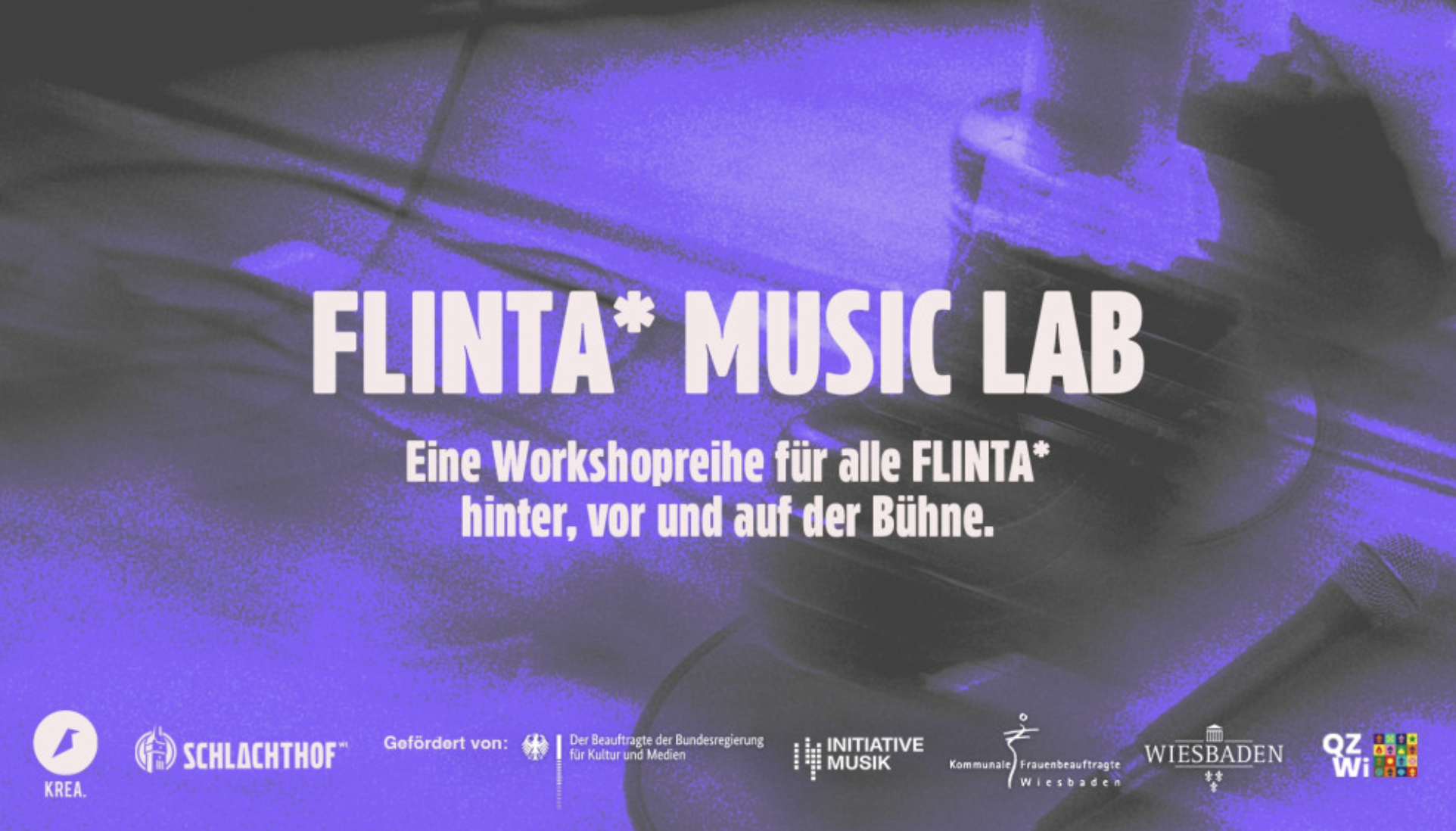 FLINTA MUSIC LAB*: Einstieg ins Musikbusiness als DIY-Artist