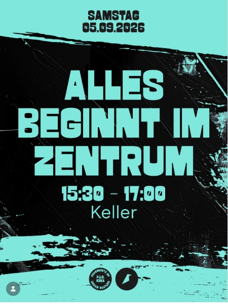 Alles beginnt im Zentrum – Orte der Kritik erhalten