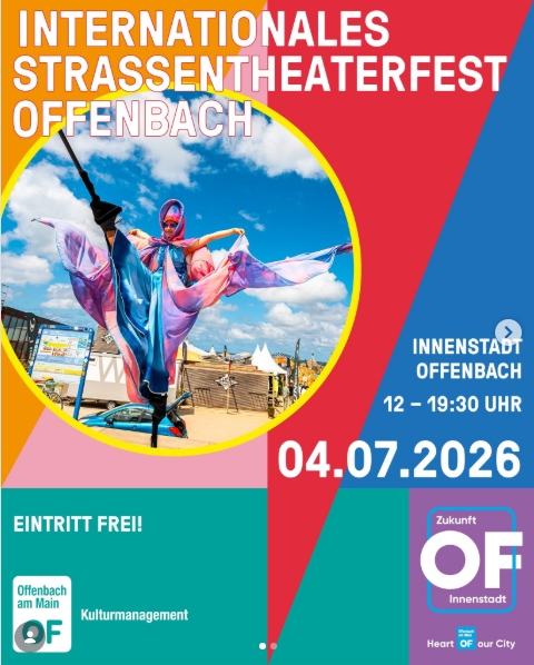 Internationales Straßentheaterfest in Offenbach