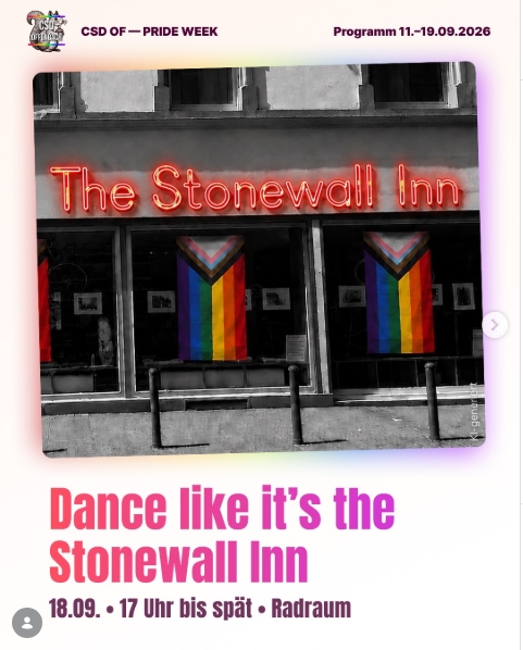 Dance like it's the Stonewall Inn