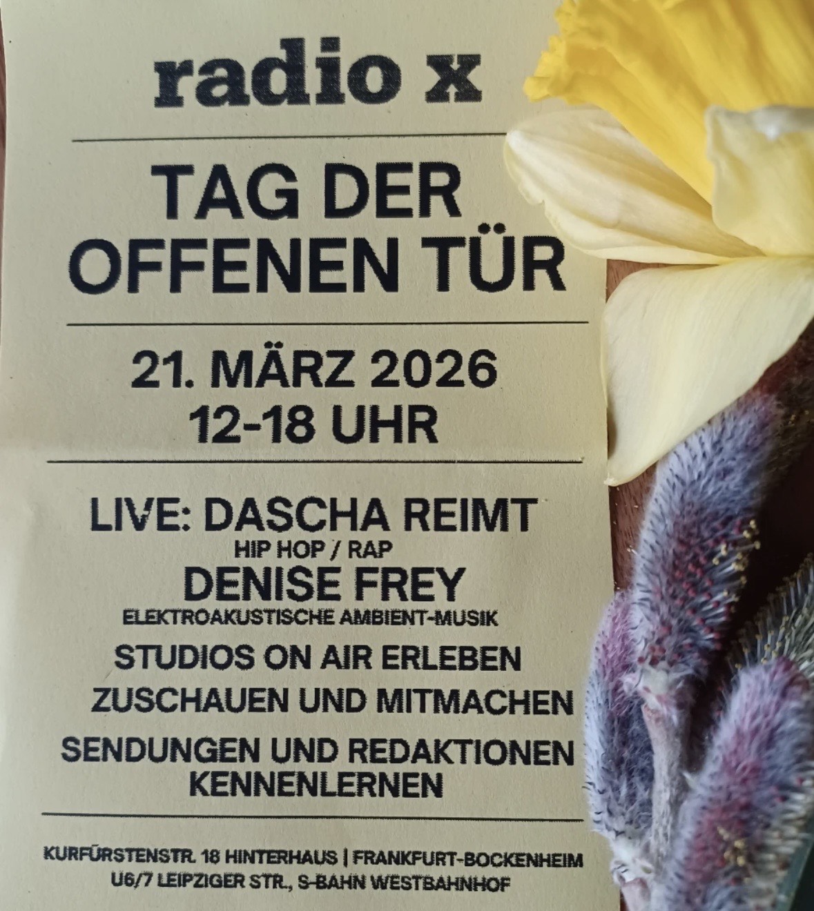 Tag der offenen Tür bei radio x