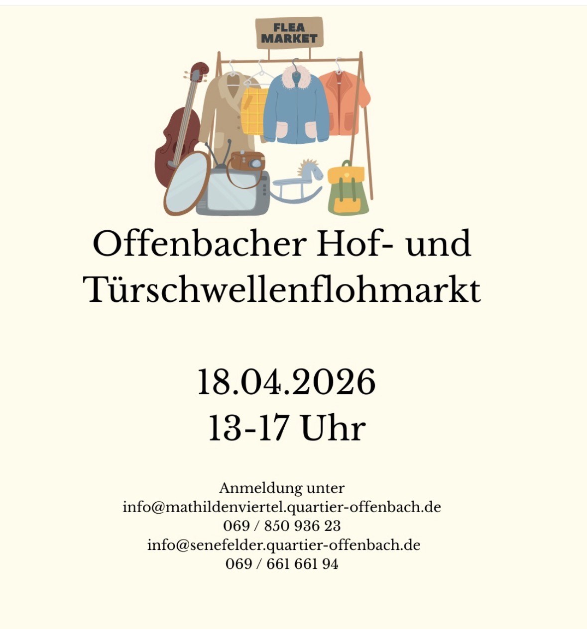 Offenbacher Hof- und Türschwellenflohmarkt