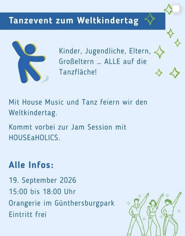Tanzevent zum Weltkindertag