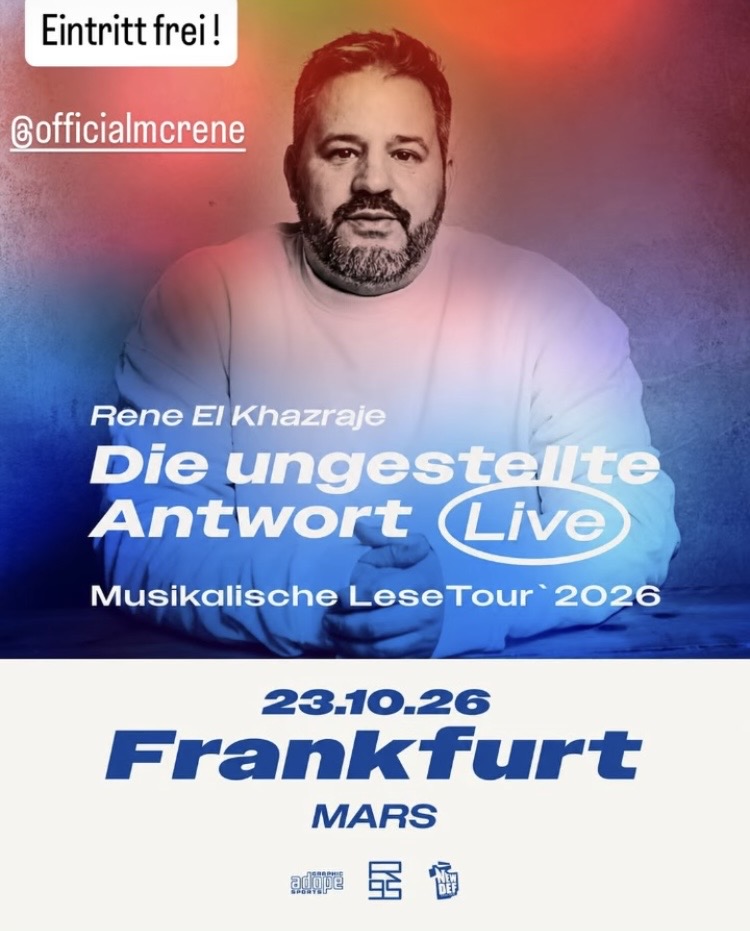 LESUNG & Q&A MIT MC RENE