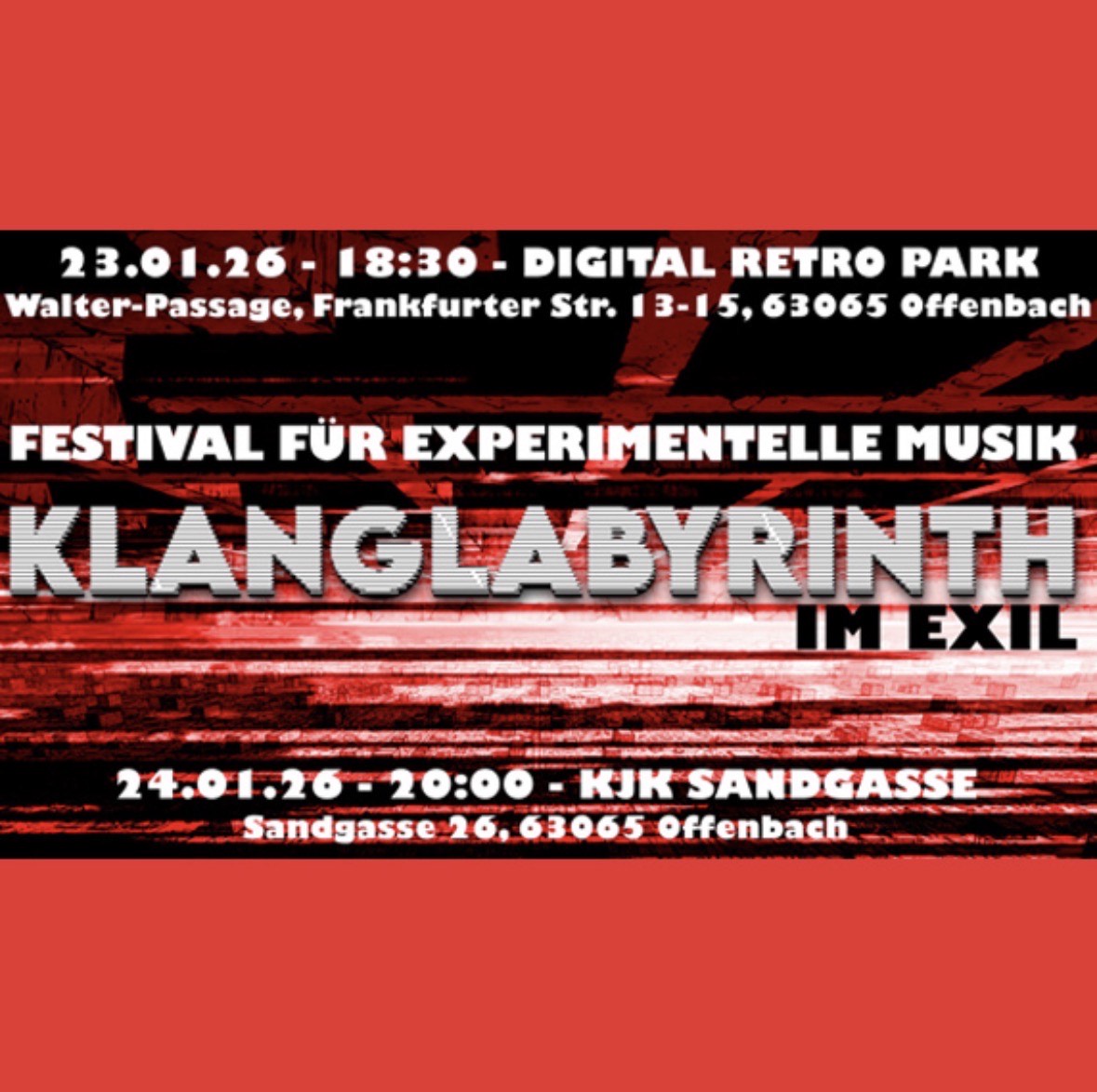 A sonic maze for daring listeners