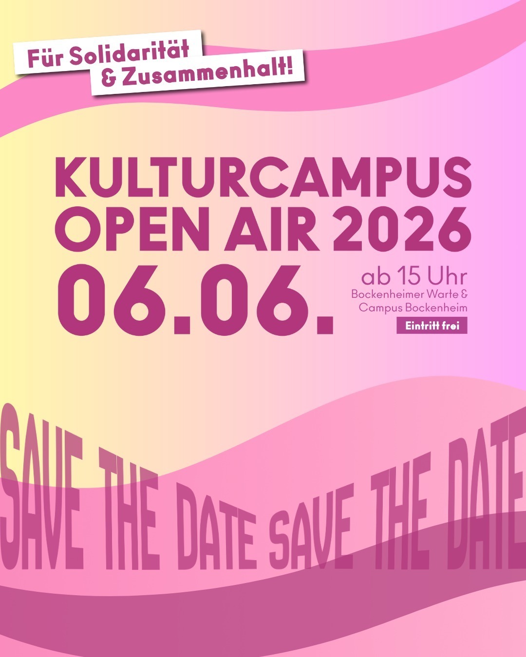 KULTURCAMPUS OPEN AIR 2026