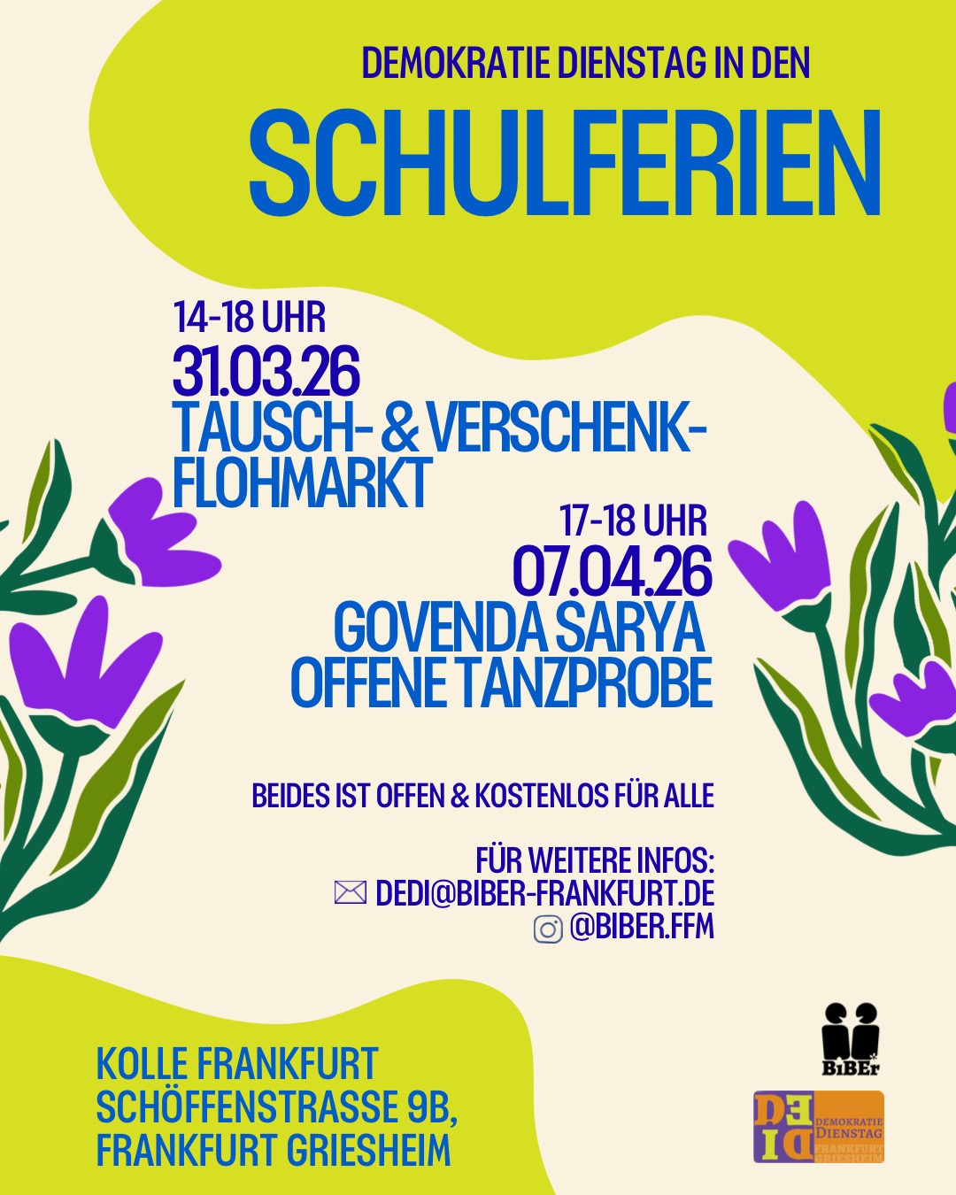 Tauschflohmarkt im Hausprojekt Kolle