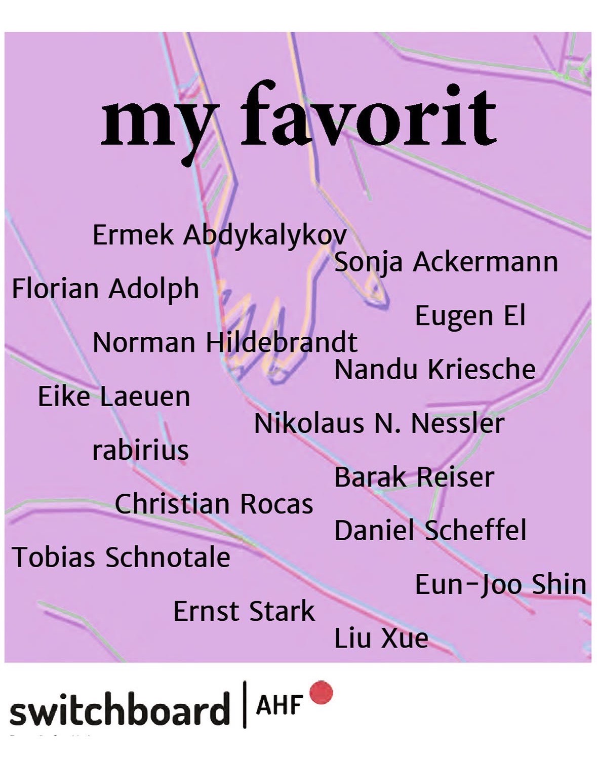 Gruppenausstellung „My Favorite“