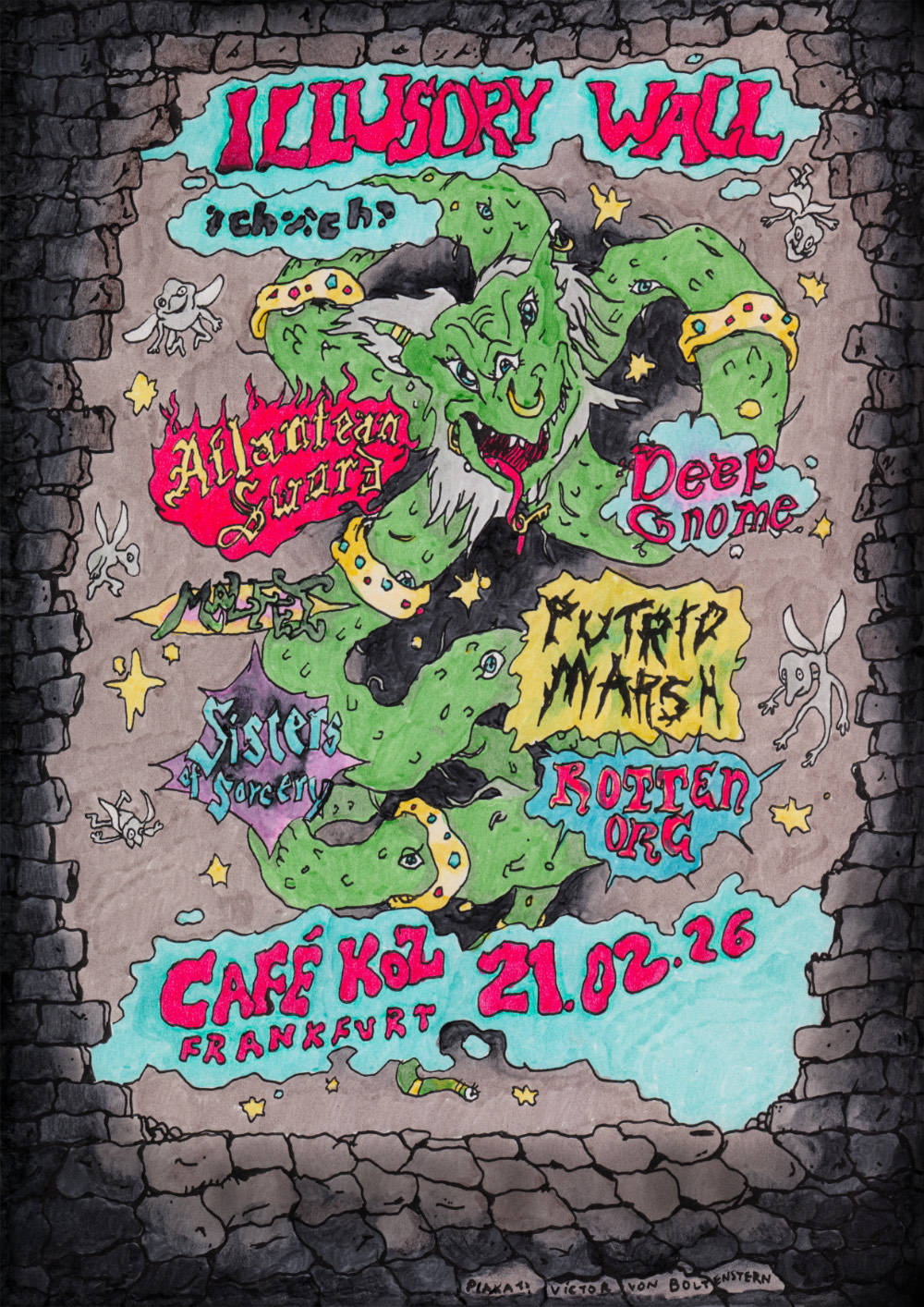 Illusory Wall Fest: Atlantean Sword, Deep Gnome, Malfet, Putrid Marsh, Sisters of Sorcery, Rotten Orc